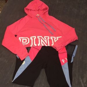 Pink Victoria’s Secret outfit